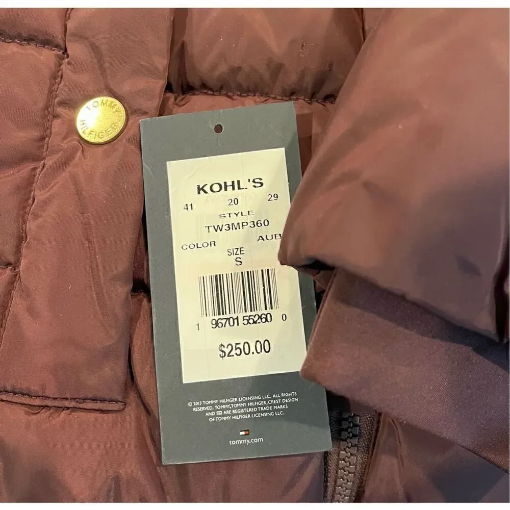 Tommy Hilfiger Women's Zip-up Long Puffer Coat